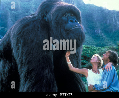 Mighty Joe Young  Year: 1998  USA Director: Ron Underwood Charlize Theron, Bill Paxton Stock Photo