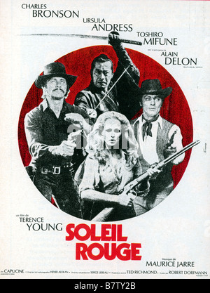 Red Sun  Year: 1971 - Spain / Italy / France affiche, poster  Director: Terence Young Stock Photo