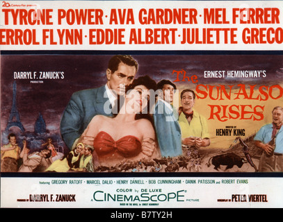 The Sun Also Rises  Year: 1957 USA Director: Henry King Stock Photo