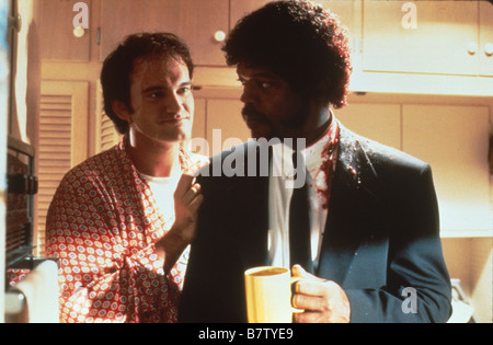 Pulp Fiction  Year: 1994 USA Quentin Tarantino, Samuel L. Jackson  Director: Quentin Tarantino  Golden Palm Cannes 1994 Stock Photo