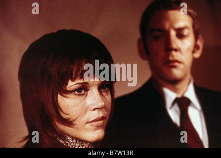 Klute Year: 1971 USA Jane Fonda, Donald Sutherland  Director: Alan J. Pakula Stock Photo