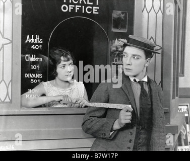 BUSTER KEATON, KATHRYN MCGUIRE, SHERLOCK JR, 1924 Stock Photo - Alamy