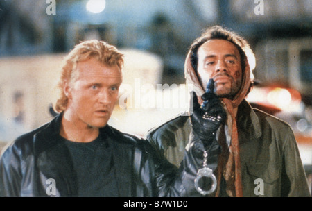 Wanted: Dead or Alive   Year: 1987  USA Director: Gary Sherman Rutger Hauer , Gene Simmons Stock Photo