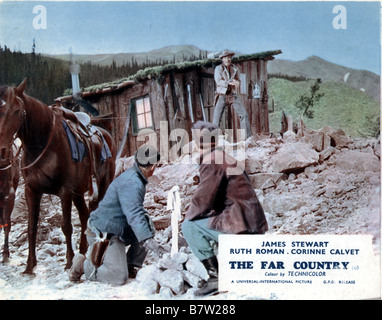 The Far Country Year: 1954 USA James Stewart  Director: Anthony Mann Stock Photo