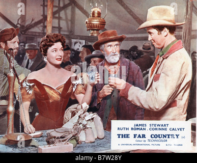 The Far Country Year: 1954 USA James Stewart , Ruth Roman  Director: Anthony Mann Stock Photo