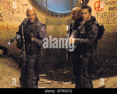 S.W.A.T. SWAT  Year: 2003 USA Samuel L. Jackson, Colin Farrell, LL Cool J  Director: Clark Johnson Stock Photo