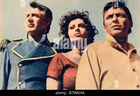 The Pride and the Passion  Year: 1957  USA Sophia Loren, Cary Grant, Frank Sinatra Director : Stanley Kramer Stock Photo