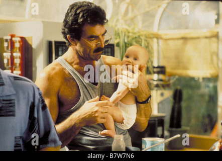Three Men and a Baby  Year: 1987 USA Tom Selleck  Director: Leonard Nimoy Stock Photo