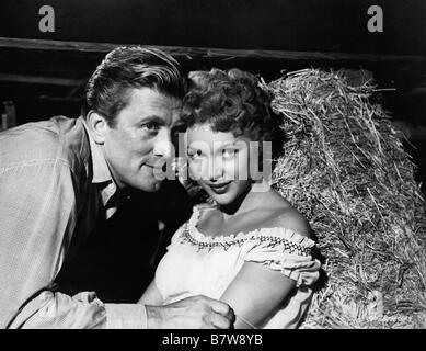 The Juggler  Year: 1953 USA Kirk Douglas, Milly Vitale  Director: Edward Dmytryk Stock Photo