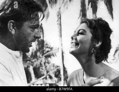 The Night of the Iguana  Year: 1964 USA Ava Gardner, Richard Burton  Director : John Huston Stock Photo