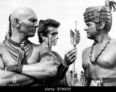 Kings of the Sun  Year: 1963 USA Yul Brynner, George Chakiris  Director: J. Lee Thompson Stock Photo