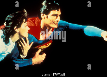 Superman  Year: 1978 UK Christopher Reeve, Margot Kidder  Director: Richard Donner Stock Photo
