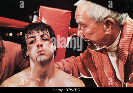Rocky  Year: 1976 USA Sylvester Stallone, Burgess Meredith  Director: John G. Avildsen Stock Photo