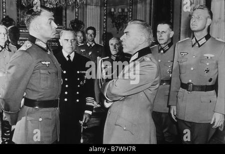 Le Renard du désert The Desert Fox: The Story of Rommel  Year: 1951 USA James Mason, Leo G. Carroll  Director: Henry Hathaway Stock Photo