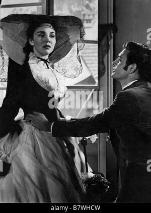 Madame Bovary  Year : 1949 USA Director : Vincente Minnelli Louis Jourdan, Jennifer Jones Stock Photo