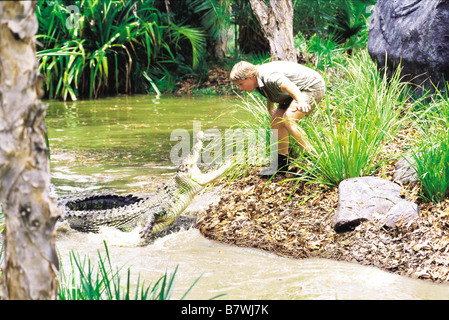 The Crocodile Hunter: Collision Course  Year: 2002 - Australia Steve Irwin  Director: John Stainton Stock Photo