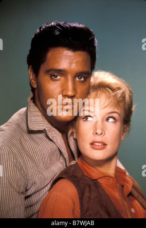 Flaming Star  Year: 1960 USA Director: Don Siegel Elvis Presley, Barbara Eden Stock Photo