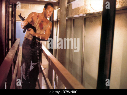 Die Hard  Year: 1988 USA Director: John McTiernan Bruce Willis Stock Photo