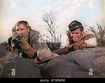 Major Dundee  Year: 1965  USA Richard Harris, Charlton Heston  Director: Sam Peckinpah Stock Photo