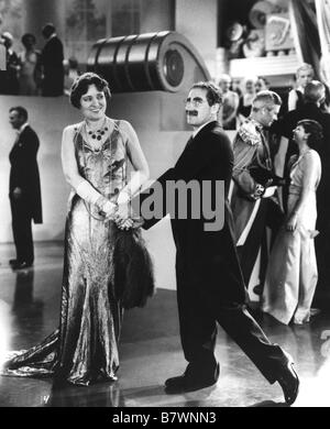 Duck Soup  Year: 1933 USA Groucho Marx, Margaret Dumont  Director: Leo McCarey Stock Photo