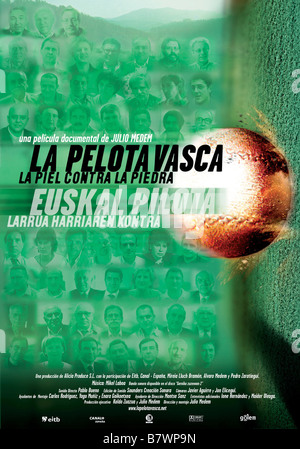 la pelote basque, la peau contre la pierre Pelota vasca. La piel contra la piedra, La  Year: 2003 - spain affiche / poster Realisateur: Jukio Medem Stock Photo