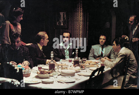 The Godfather: Part II  Year: 1974 USA Al Pacino , James Caan , John Cazale , Robert Duvall  Director: Francis Ford Coppola Stock Photo