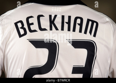 David Beckham 23 Stock Photo