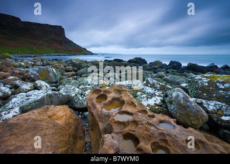 Fair Head from Murlough Bay Causeway Coast County Antrim Northern Ireland Stock Photo