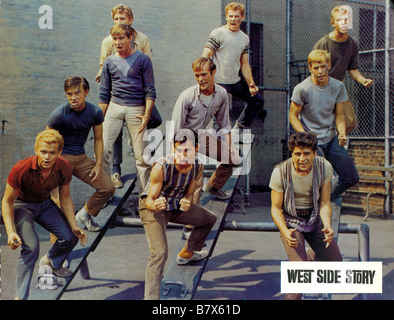 West Side Story  Year: 1961 USA Director: Jerome Robbins Robert Wise Stock Photo