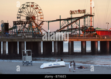 Steel Pier, Atlantic City, New Jersey, USA Stock Photo