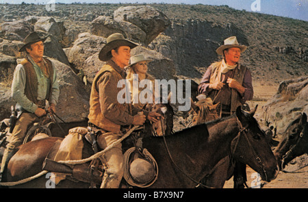 Les voleurs de trains The Train Robbers  Year: 1973 USA John Wayne, Ann-Margret  Director: Burt Kennedy Stock Photo