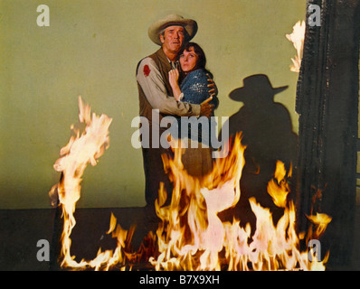 Welcome to Hard Times Welcome to Hard Times / Killer on a Horse  Year: 1967 USA Henry Fonda  Director: Burt Kennedy Stock Photo