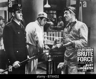 Brute Force  Year: 1947 USA John Hoyt  Director: Jules Dassin Stock Photo