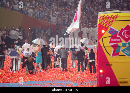 Closing Ceremony For The Paralympic Games SEPTEMBER 17 2008 Closing Ceremony during the Closing Ceremony for the 2008 Beijing Summer Paralympic at the National Stadium Beijing China Photo by Akihiro Sugimoto AFLO SPORT 1080 Stock Photo
