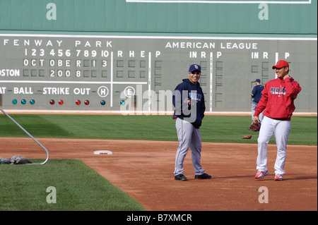 Daisuke Matsuzaka Red Sox Tomoyo Shibata OCTOBER 6 2008 MLB Boston Red Sox  Daisuke Matsuzaka R and his wife Tomoyo celebrate after winning the MLB  American League Division Series playoff game against