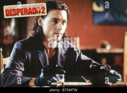 desperado II Once Upon a Time in Mexico  Year: 2003 USA Johnny Depp  Director: Robert Rodriguez Stock Photo