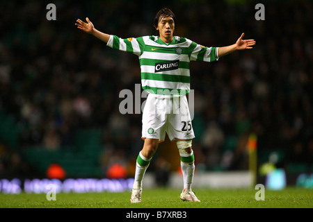 Shunsuke Nakamura Celtic NOVEMBER 12 2008 Football Scottish Premier League between Celtic 3 0 Kilmarnock at Celtic Park Glasgow Stock Photo