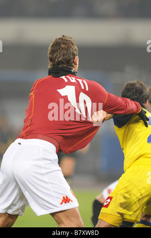 Francesco Totti Roma DECEMBER 6 2008 Football Italian Serie A match between Chievo Verona and AS Roma at the Bentegodi Stadium in Verona Italy Photo by Enrico Calderoni AFLO SPORT 0391 Stock Photo