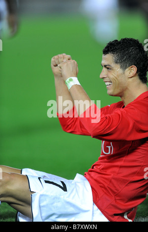 Cristiano Ronaldo Man U DECEMBER 21 2008 Football FIFA Club World Cup