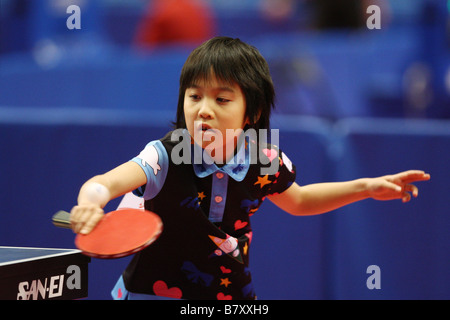 Miu Hirano JANUARY 14 2009 Table Tennis All Japan Table Tennis Championships Womens Junior at Tokyo Metropolitan Gymnasium Tokyo Japan Photo by YUTAKA AFLO SPORT 1040 Stock Photo