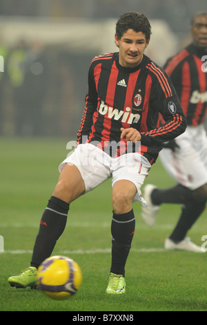 Alexandre Pato Milan DECEMBER 17 2009 Football Italian Serie A match between AC Milan and Fiorentina at the San Siro stadium in Stock Photo