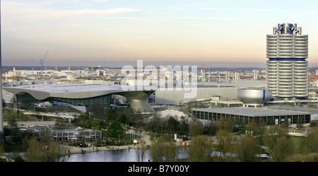 BMW HEADQUARTERS MUNICH GERMANY MUNICH GERMANY 11 January 2008 Stock Photo