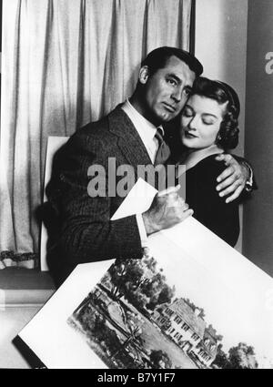 un million clé en main Mr. Blandings Builds His Dream House / un million clefs en main  Year: 1948 USA Cary Grant, Myrna Loy  Director: H.C. Potter Stock Photo