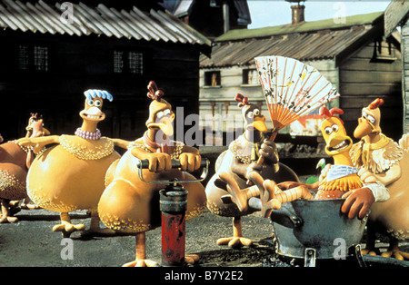 Chicken Run Year: 2000 UK Director: Peter Lord Nick Park Animation Stock Photo