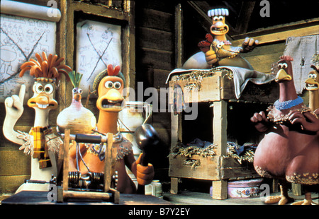 Chicken Run Year: 2000 UK Director: Peter Lord Nick Park Animation Stock Photo