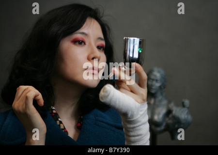 Lady vengeance Chinjulhan geomjasshi  Year: 2005 - South-Korea Yeong-ae Lee  Director: Park Chan-wook Stock Photo