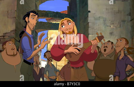 The Road to El Dorado Year: 2000 USA Director: Bibo Bergeron Will Finn Animation Stock Photo