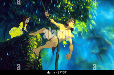 Tarzan  Year: 1999 USA Director: Chris Buck Kevin Lima Animation Stock Photo