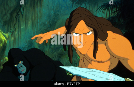 Tarzan  Year: 1999 USA Director: Chris Buck Kevin Lima Animation Stock Photo