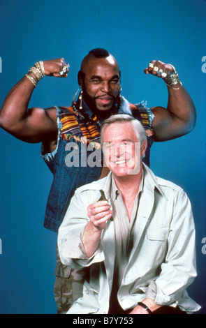 The A-Team TV Series 1983 - 1987 USA Created by Stephen J. Cannell Frank Lupo George Peppard , Mr. T Stock Photo